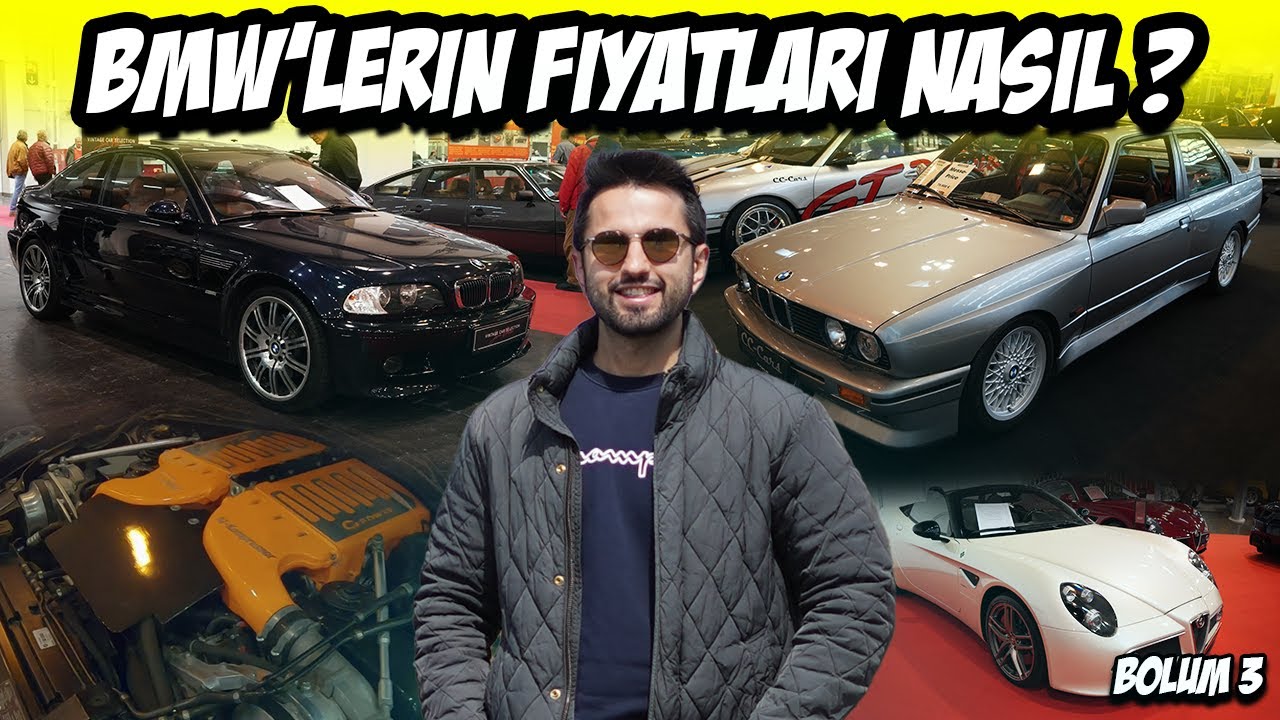 BMW Fiyatları Nasıl ? 740 HP'lik M6 50bin Euro / Koleksiyonluk Arabalar /  Techno Classica 2023