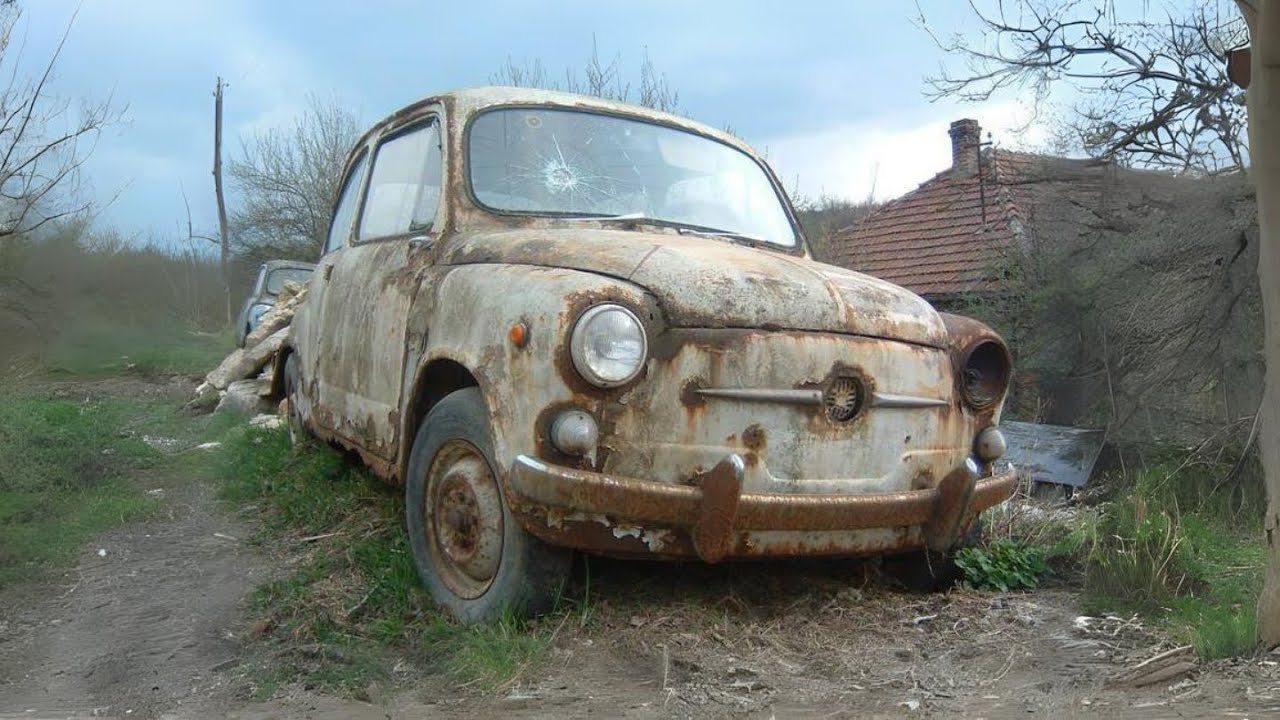 Rescato un SEAT 600 Abandonado ¡30 AÑOS Parado!