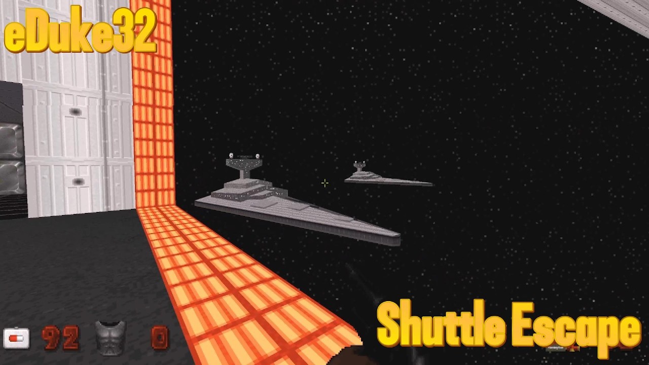 Duke Nukem 3D eDuke32- Shuttle Escape