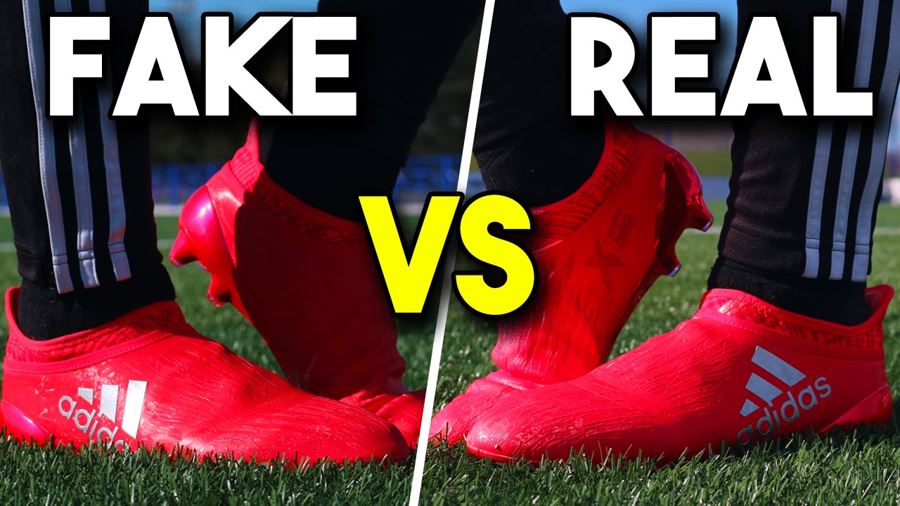 Fake vs. Real X16+ PureChaos - How to avoid Replica adidas Soccer Cleats