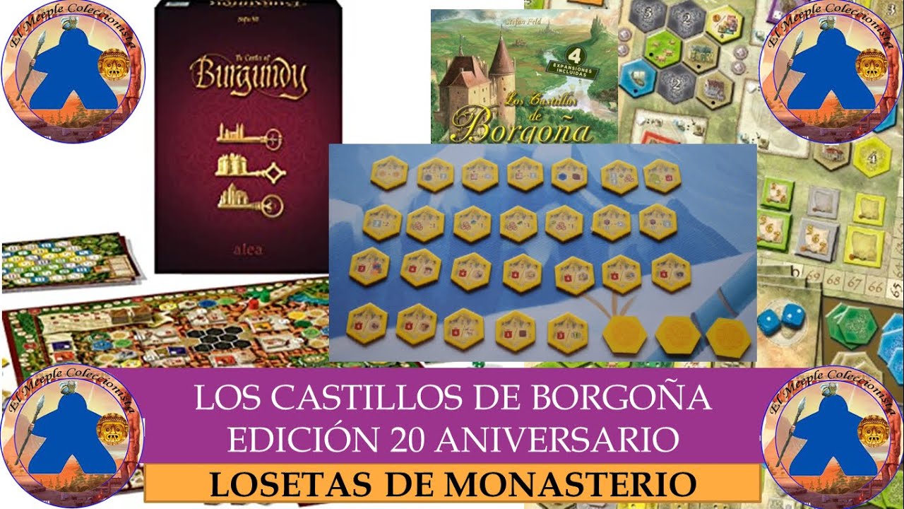 Castillos de Borgoña 20 Aniversario Juego de Mesa - Losetas de Monasterio (#115)