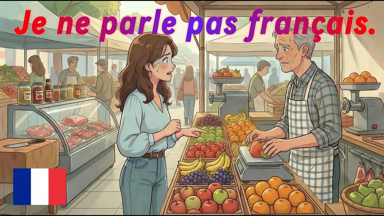 French Conversations A1 with Marie in Paris 🇫🇷 | Easy Conversations for Beginners | Learn French