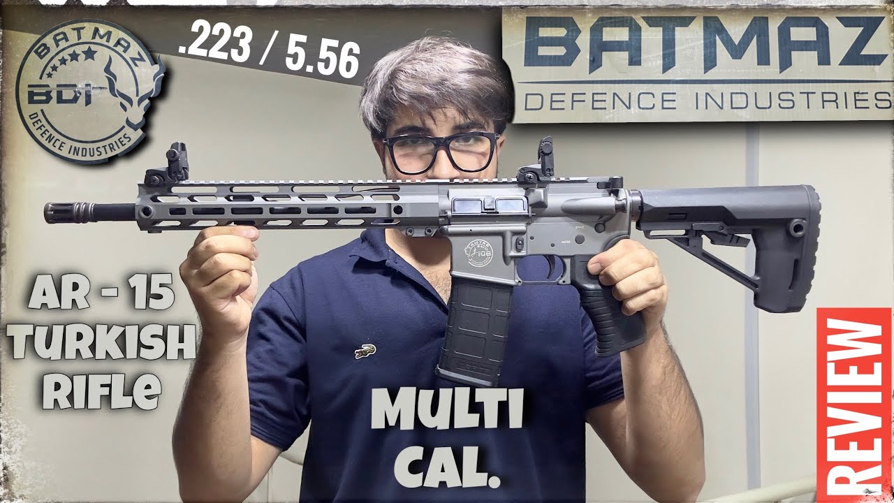 Потопляемая винтовка .223 AR-15 — бюджетная турецкая винтовка в Пакистане