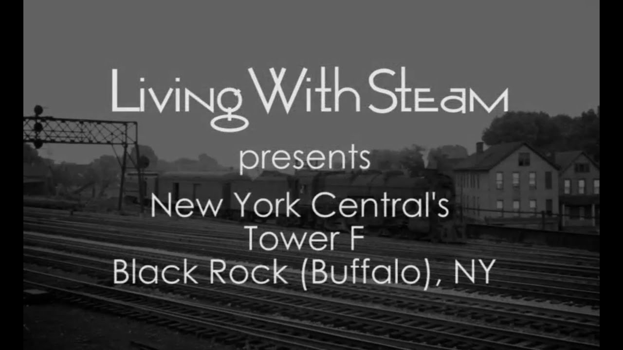 New York Central's Interlocking Tower F and the Black Rock Facilities