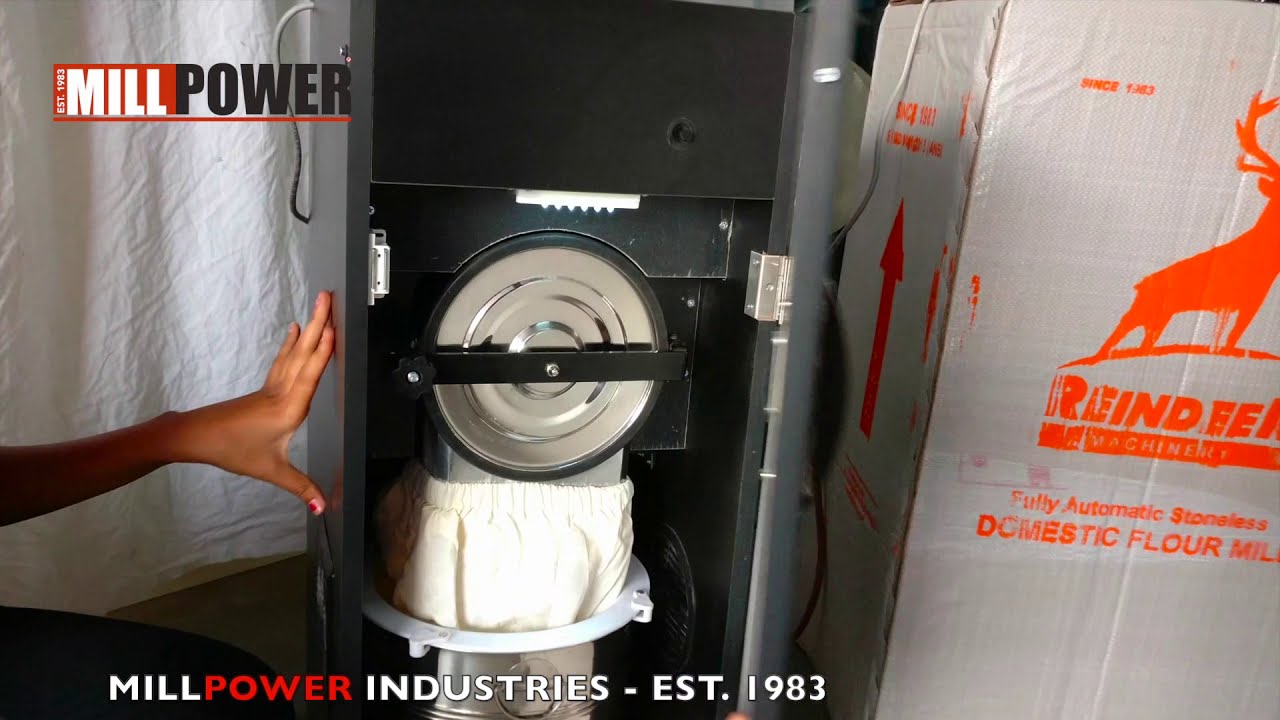 How to Use Domestic Flour Mill / Atta chakki review / Flour mill Demo
