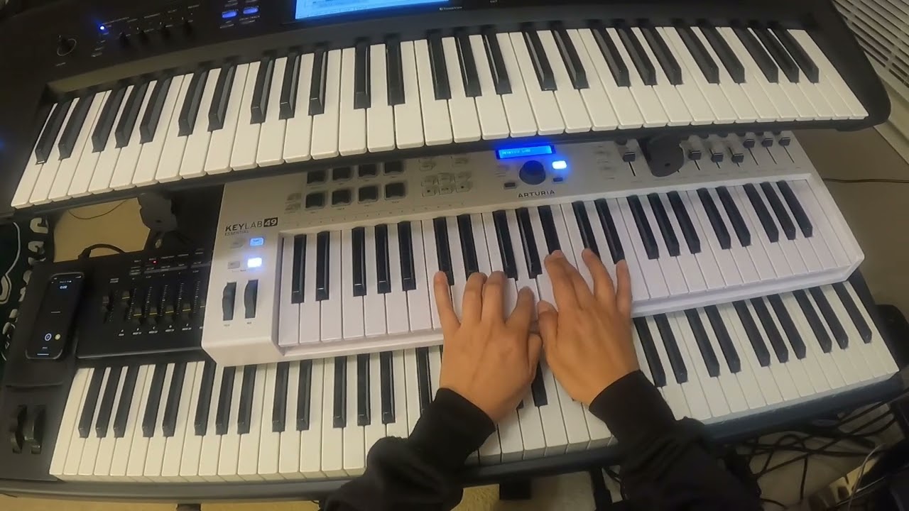 Los BYBYS, "Si tu me dejas", teclados
