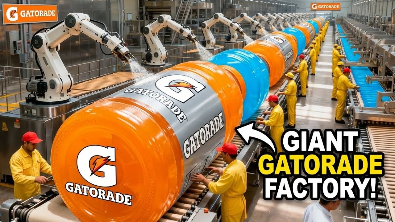Inside a Modern Gatorade Factory &mdash; Fueling a $3.4 Billion Sports Drink Market