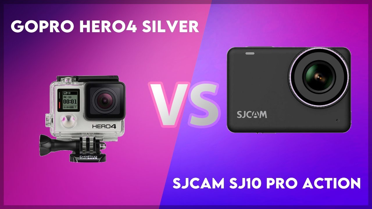 GoPro Hero4 Silver vs Sjcam SJ10 Pro Action Technical Comparison