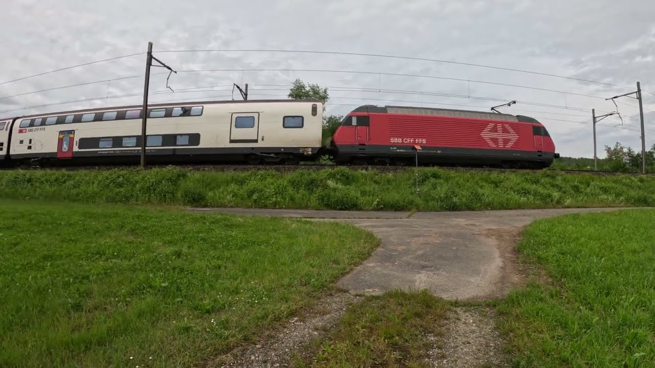 Bahnverkehr in Hendschicken | Go Pro Videos