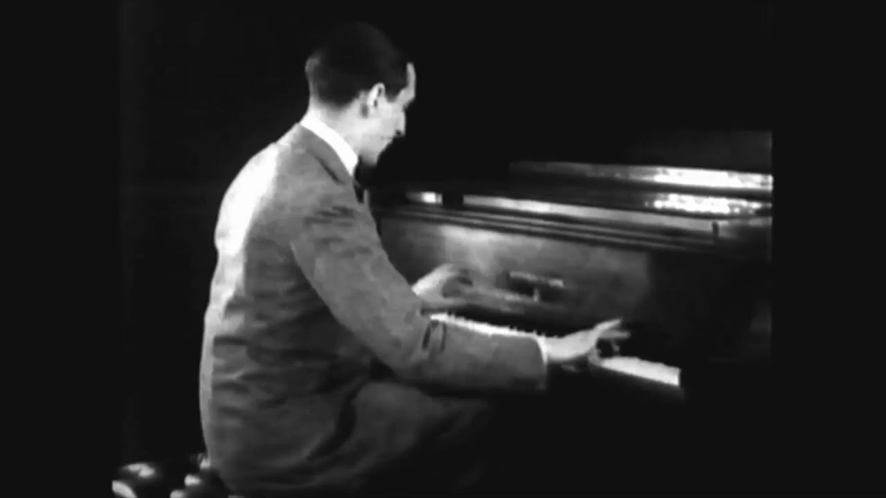Chopin | Etude Op.10 N°8 | Vladimir Horowitz (Silent Film 1920s & Audio 1930)