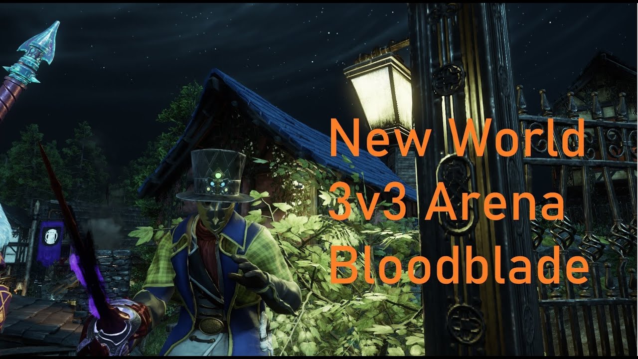 New World 3v3 Arena Solo Queue PvP Bloodblade (Blood Tree Rapier/Void Gauntlet)