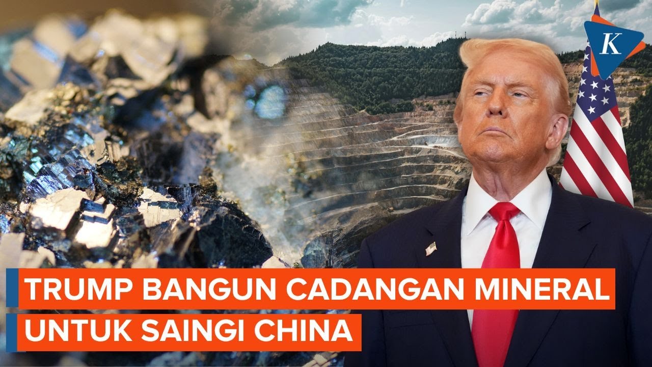 Saingi Dominasi China, Trump Bangun Cadangan Mineral Strategis