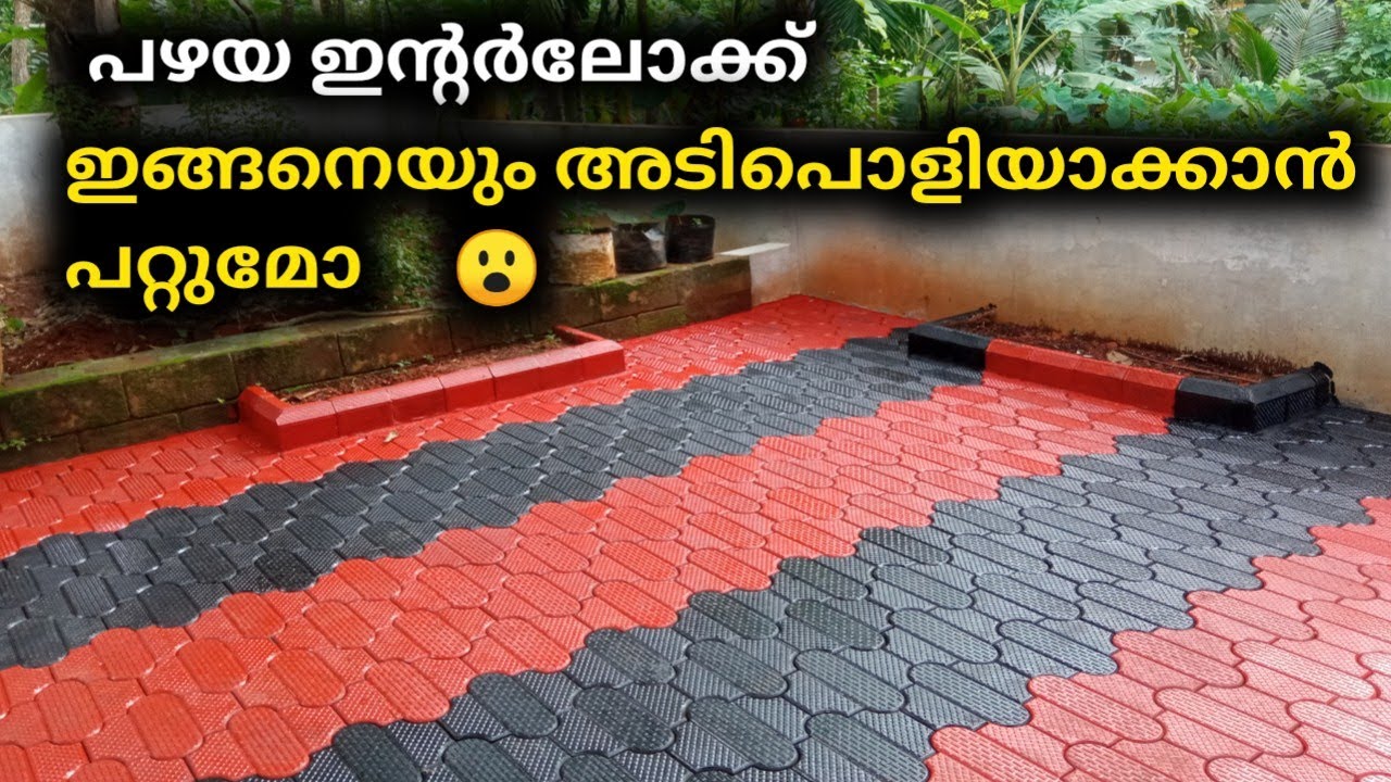 Old interlock cleaning and polishing /🥰#interlock #landscapedesign #polishing