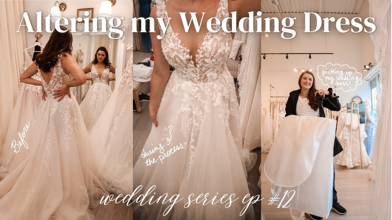 My Wedding Dress Alteration Journey -Customizing my Wedding Dress! The Day I Said Yes vs the Big Day