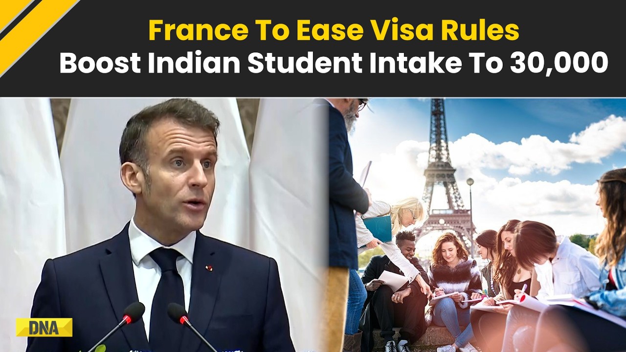 Emmanuel Macron To Ease Visa Rules And Welcome 30,000 Indian Students To France