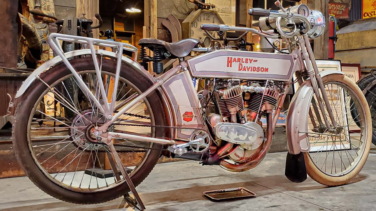 Harley-Davidson's First Big Twin!