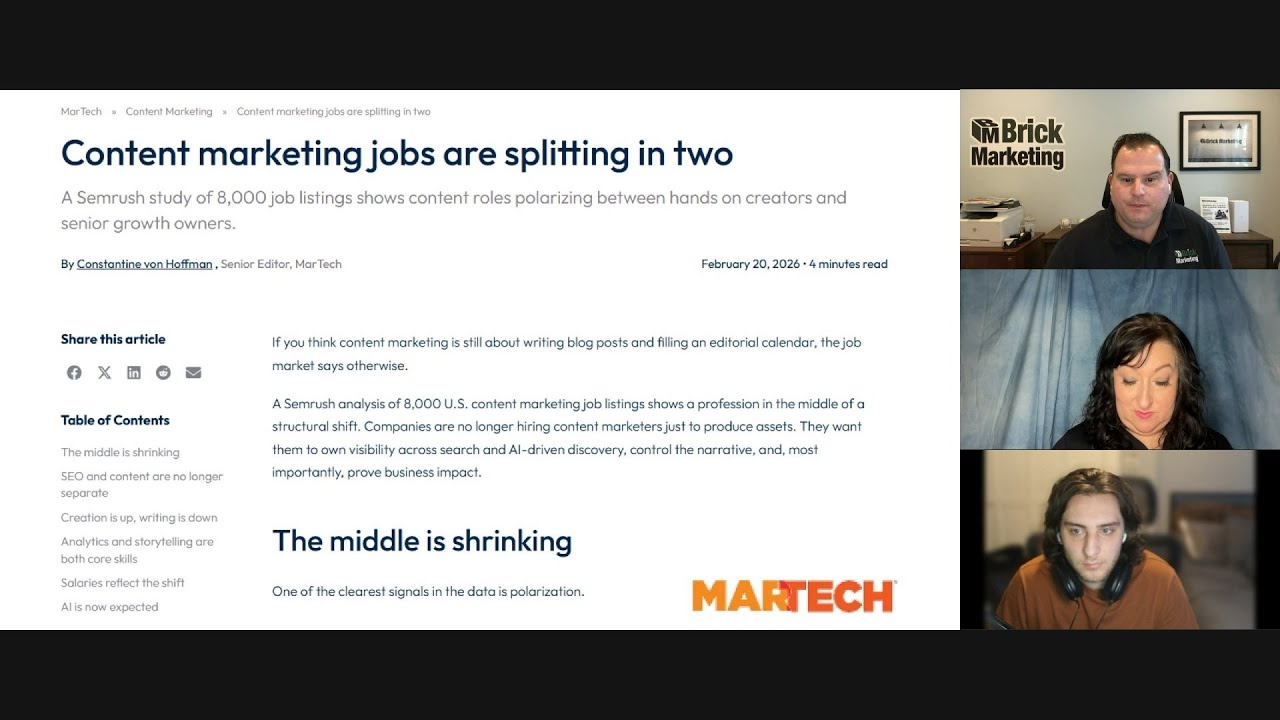 Explore how AI search and GEO trends are shaping the future of content marketing roles
