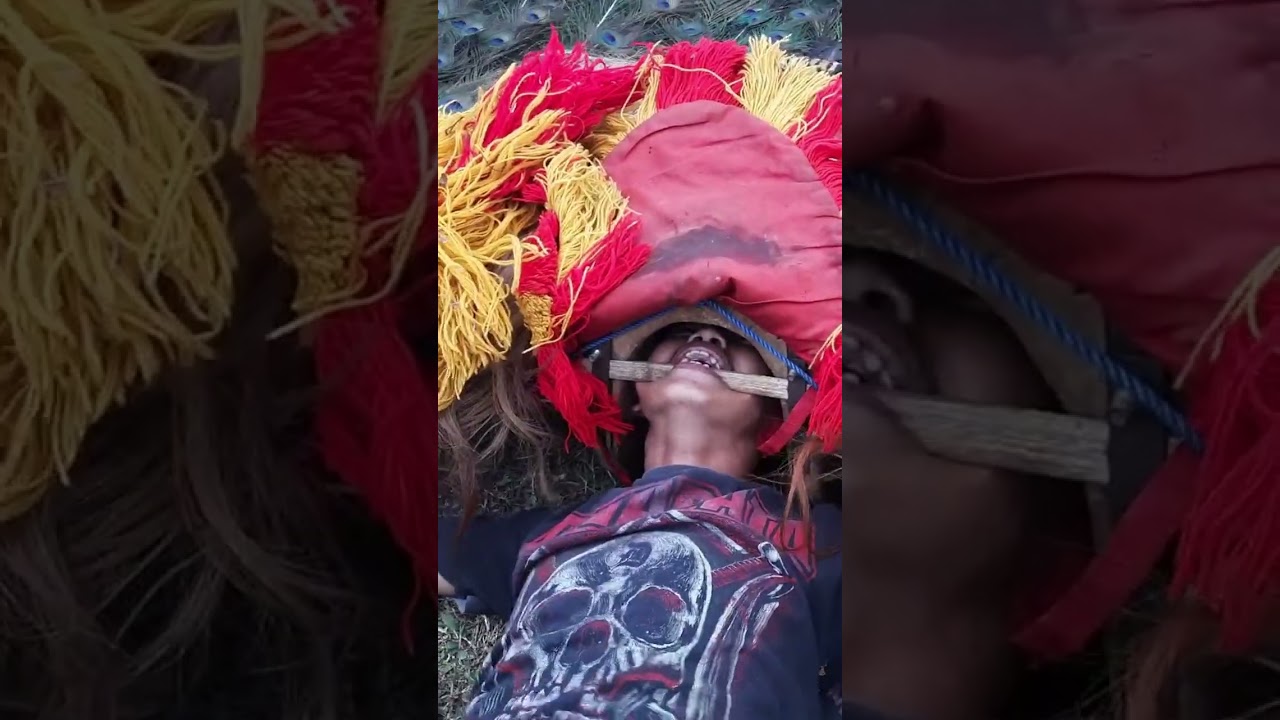 Reog Ponorogo Mistis Pakai Gigi #shorts