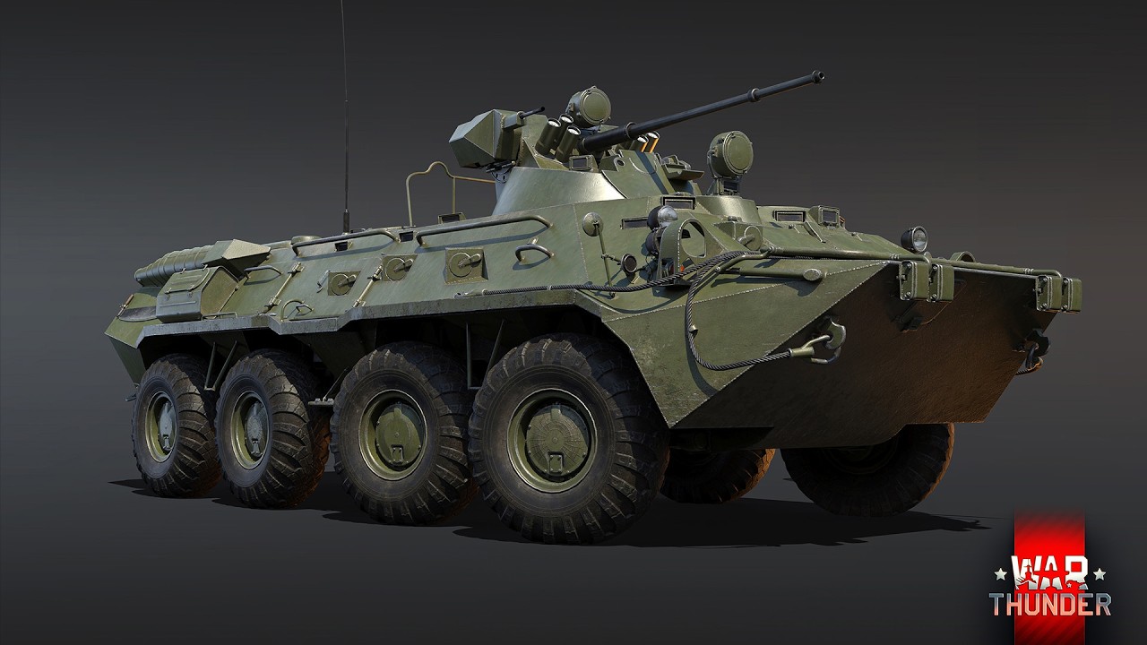 ЧЕЛЛЕНДЖ: ЯДЕРКА НА БТР-80А НА СТОКОВОЙ ЛЕНТЕ ЧИСТО ФРАГАМИ в War Thunder