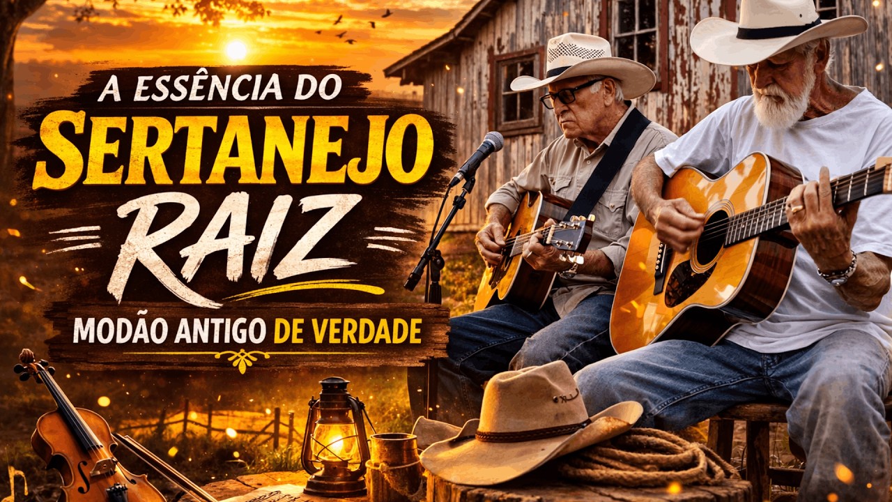 A ESSÊNCIA DO SERTANEJO RAIZ 🌾 MODÃO ANTIGO DE VERDADE