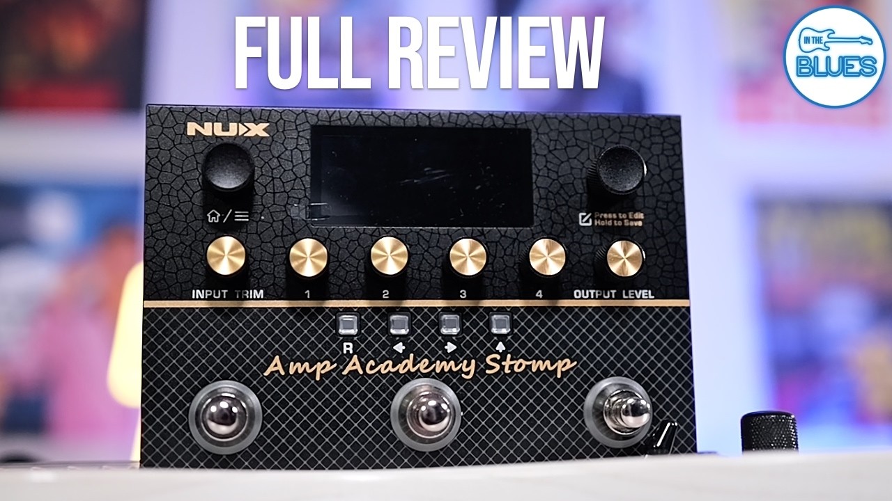 Обзор NUX Amp Academy Stomp: НОВЫЙ мультиэффектный процессор уже здесь!