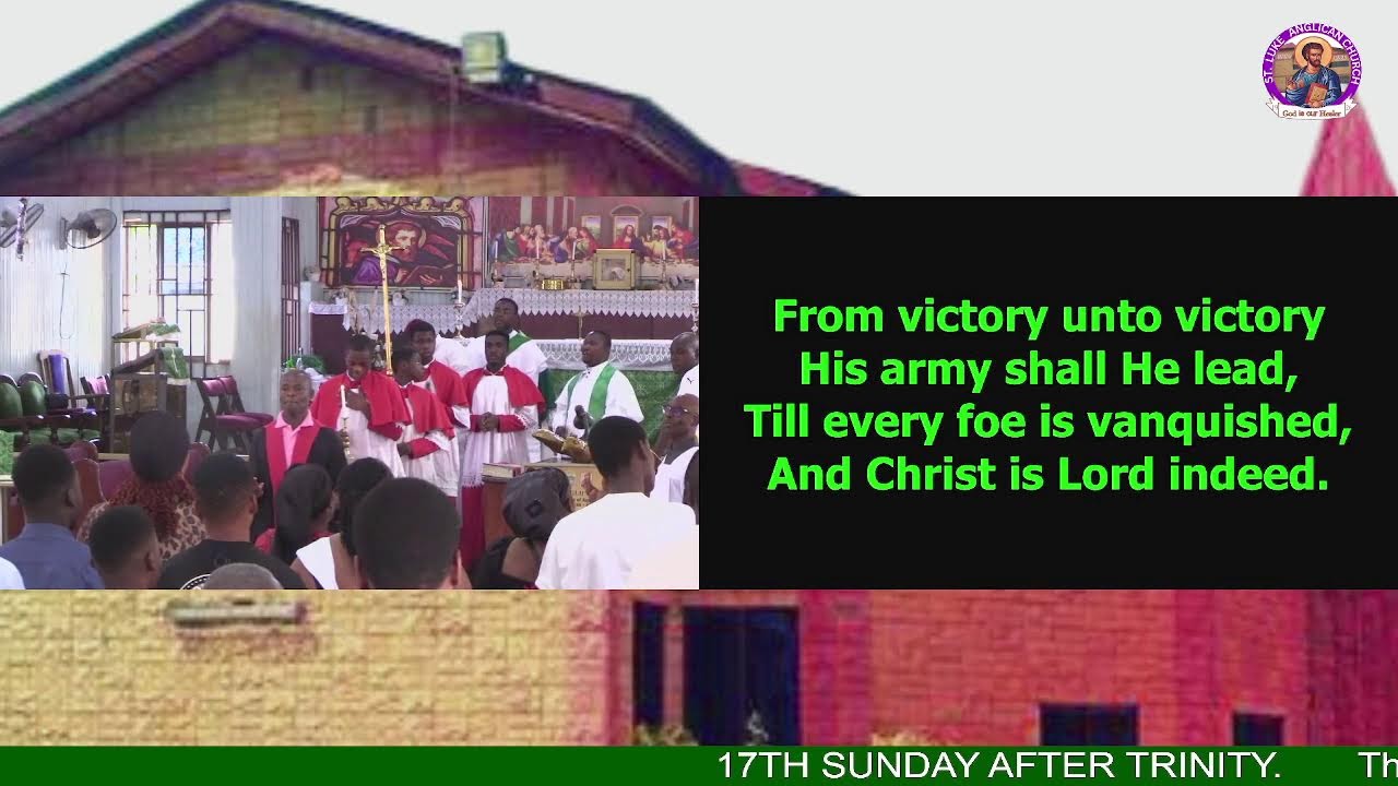 17TH SUNDAY AFTER TRINITY -