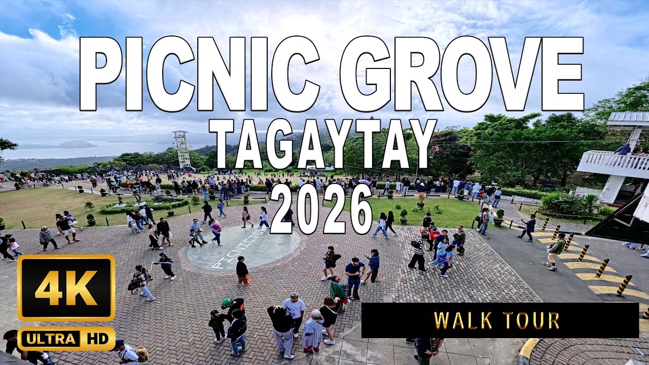 PICNIC GROVE TAGAYTAY 2026 🇵🇭 | Top Must-Visit Tagaytay Attractions | Walking Tour [4K HDR]