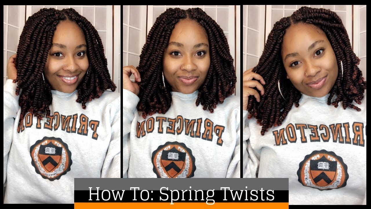 Spring Twists Tutorial & YEBO (spring-twist) Hair Review | 4C Protective Styling  (ATBH)