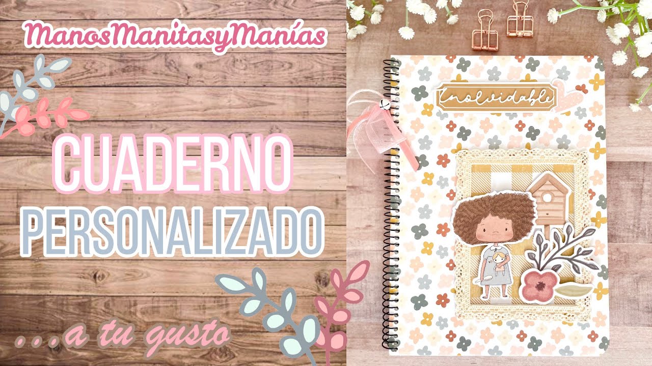🥰Es época de CUARDENOS BONITOS!!!! 🥰...Mira cómo me quedó este..!!