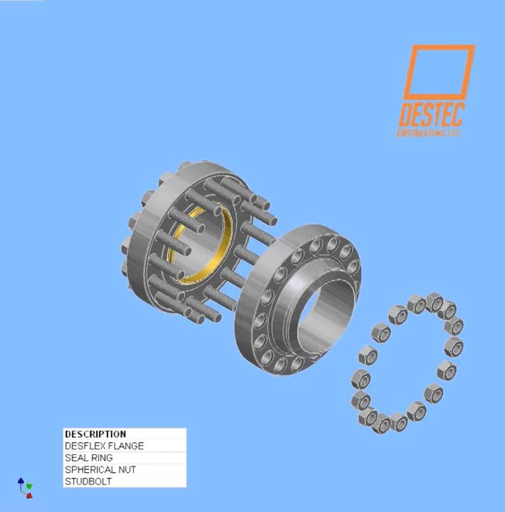 Desflex Compact Flange - Teesing