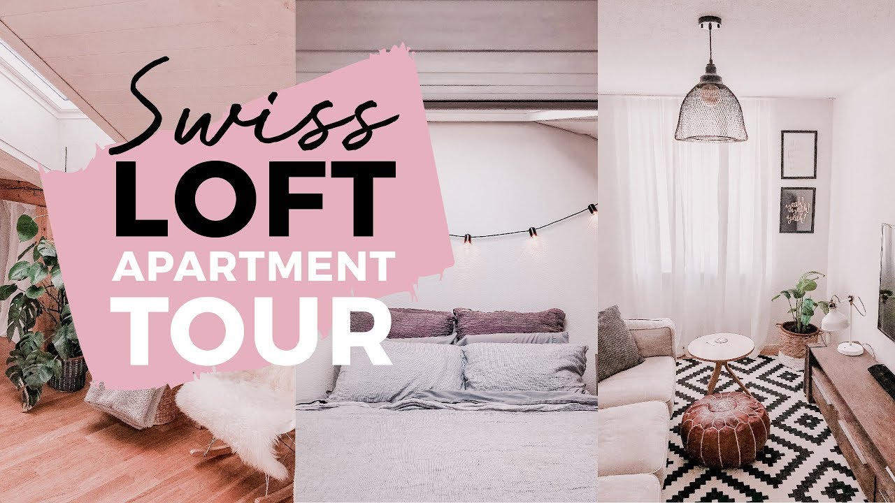SWITZERLAND APARTMENT TOUR: Our Loft Minimalist/Boho Apartment