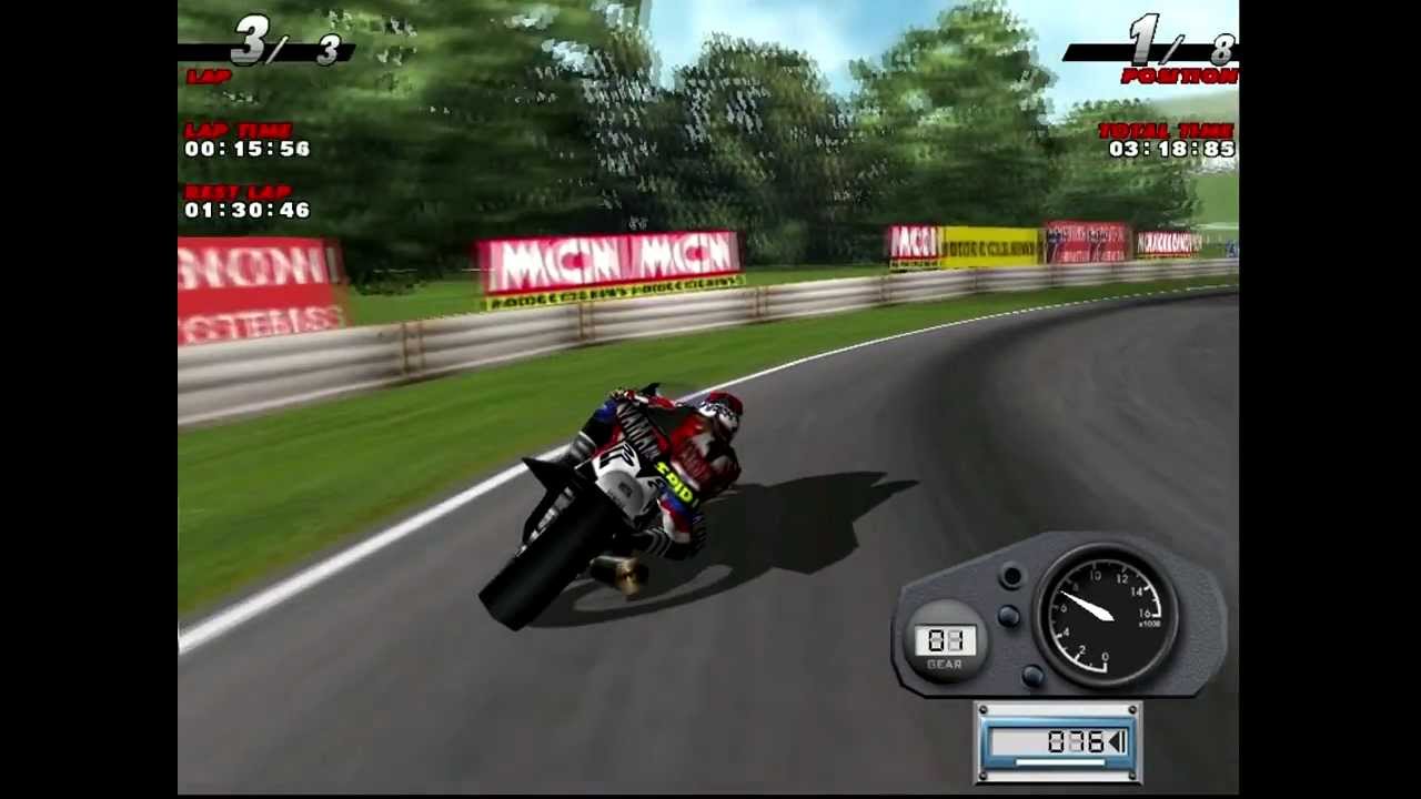 Superbike World Championship ('99) gameplay