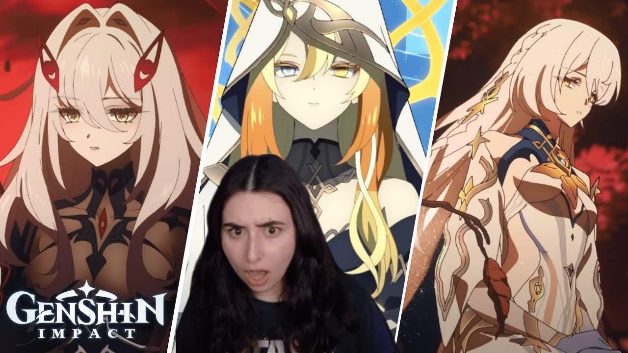 REACCIÓN al VÍDEO de las SOMBRAS DE PHANES y el AVANCE DE NOD KRAI 😨 Genshin Impact
