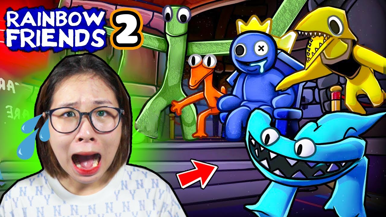 Ốc TV Chơi Rainbow Friends Chapter 2 Gặp Nhiều Quái Vật Mới Đáng Sợ Trong Roblox