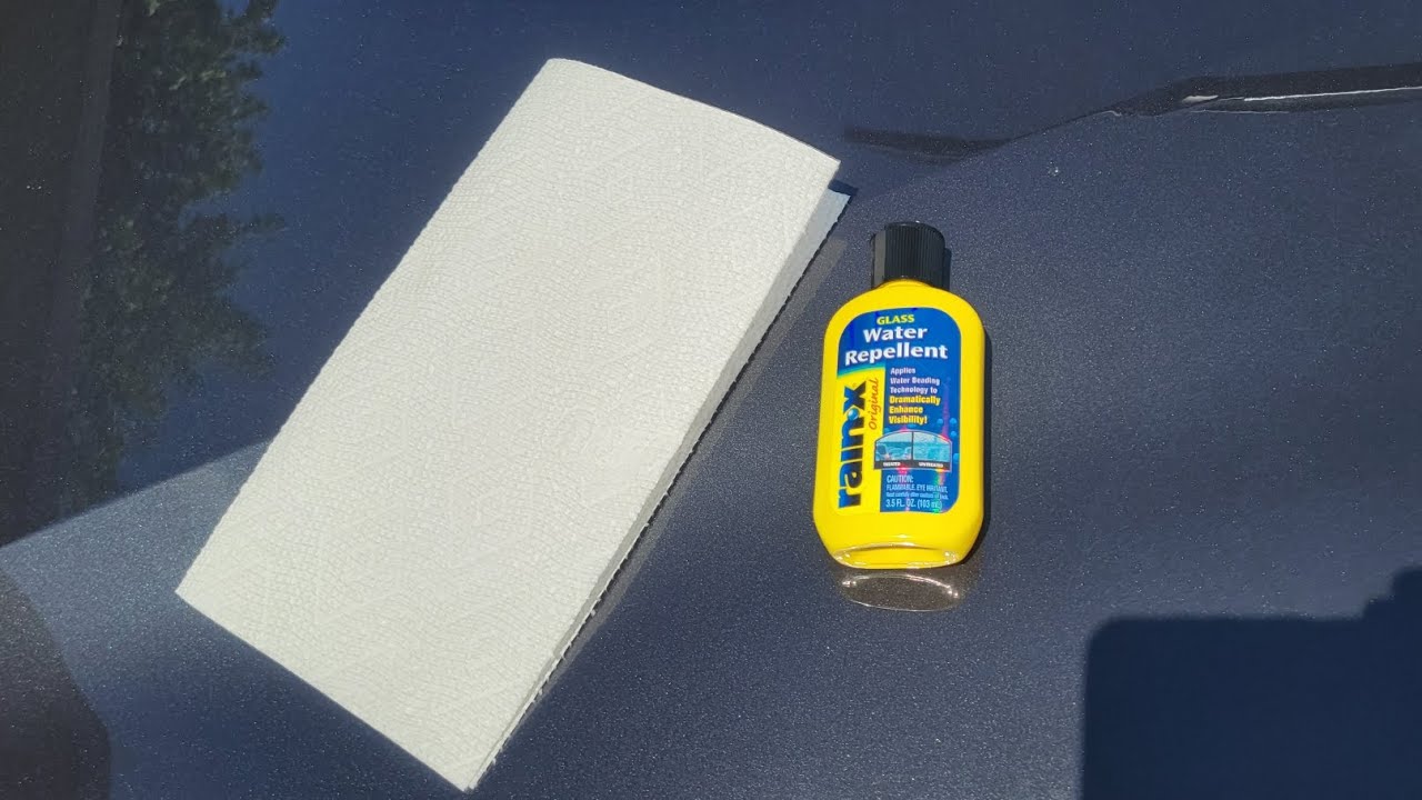 How Do I Apply: Rain-X Original Glass Water Repellent - Vermont Tool Company