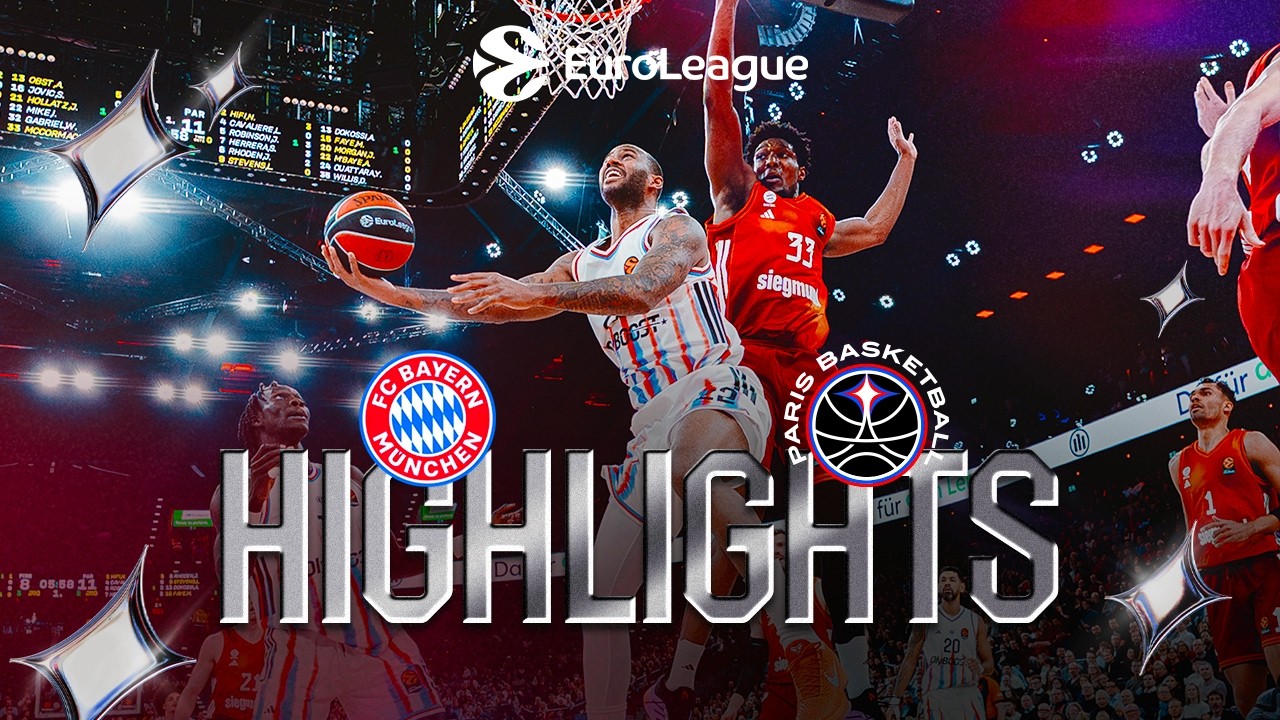 Bayern Munich 🆚 Paris Basketball - EuroLeague full highlights 🎥