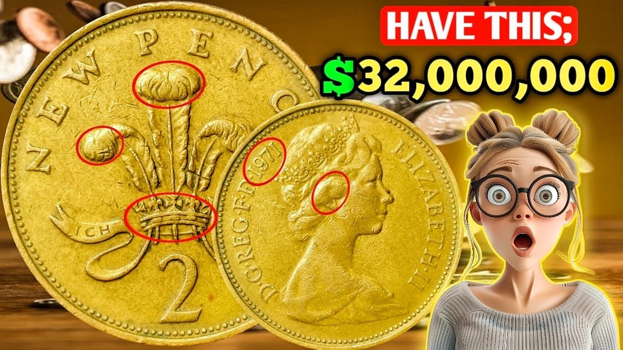 The 1971 Elizabeth II New Pence—A Rare Coin Worth Thousands!