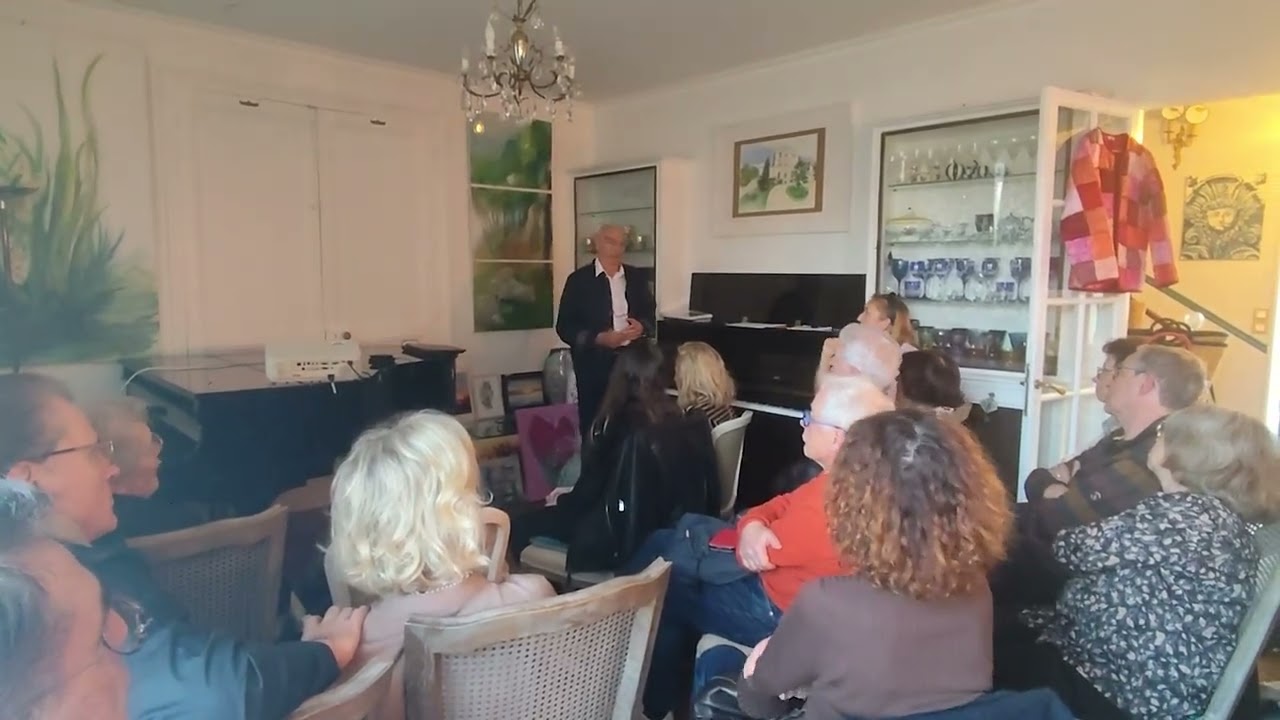 Ms.Nathalie Leboucher, board member, has organized a fund raising concert at her residence