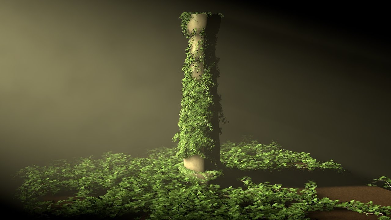 Tutorial Cinema 4D : Ivy Grower Plugin