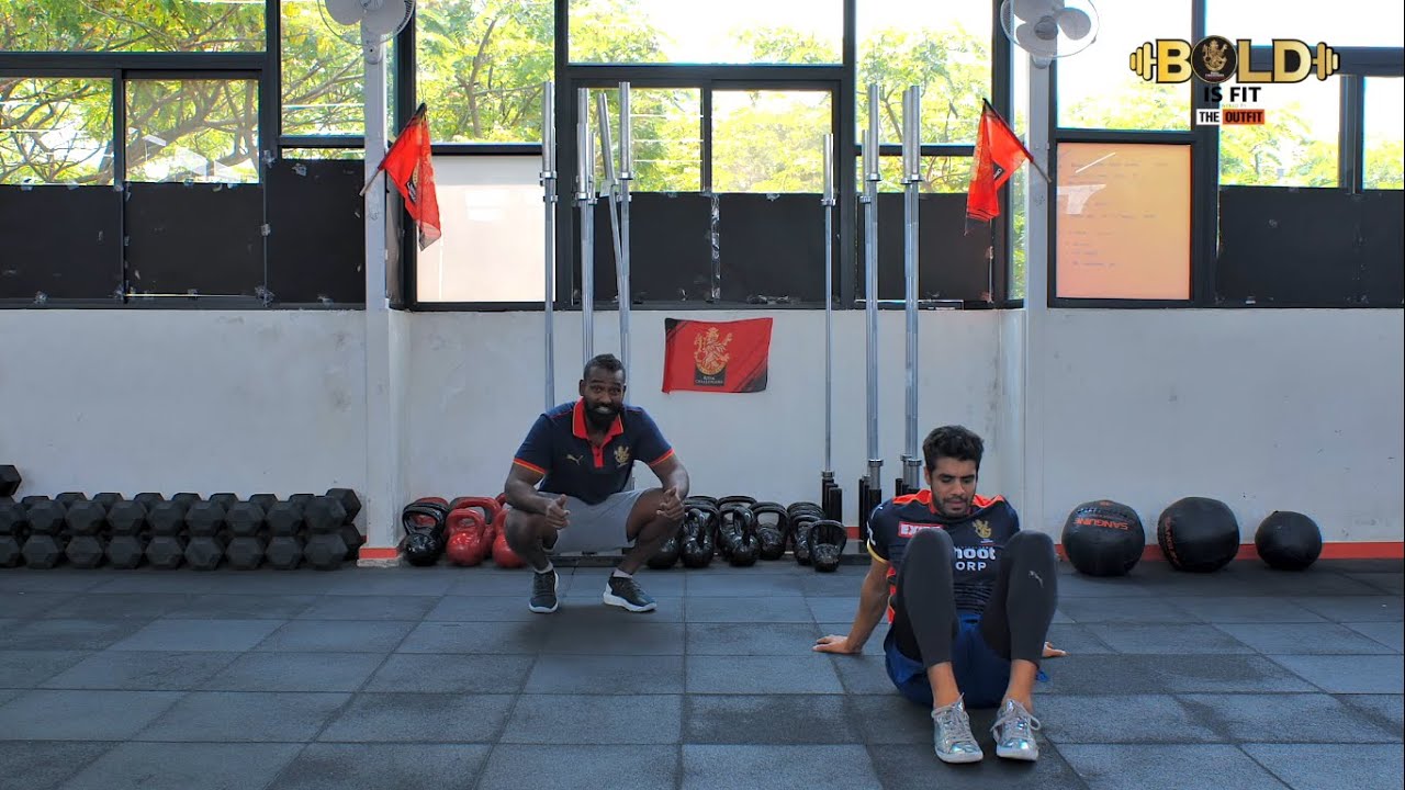 RCB 50-Day no equipment, home workout Core Series: Day 4