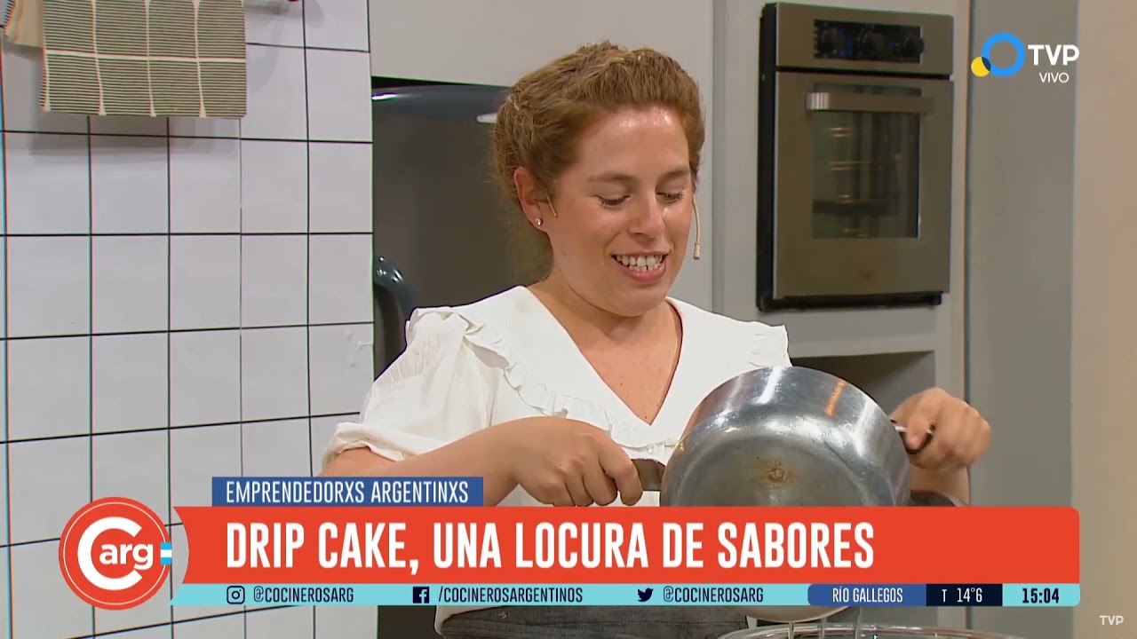 Cómo hacer una DRIP CAKE en la sección de emprendedores