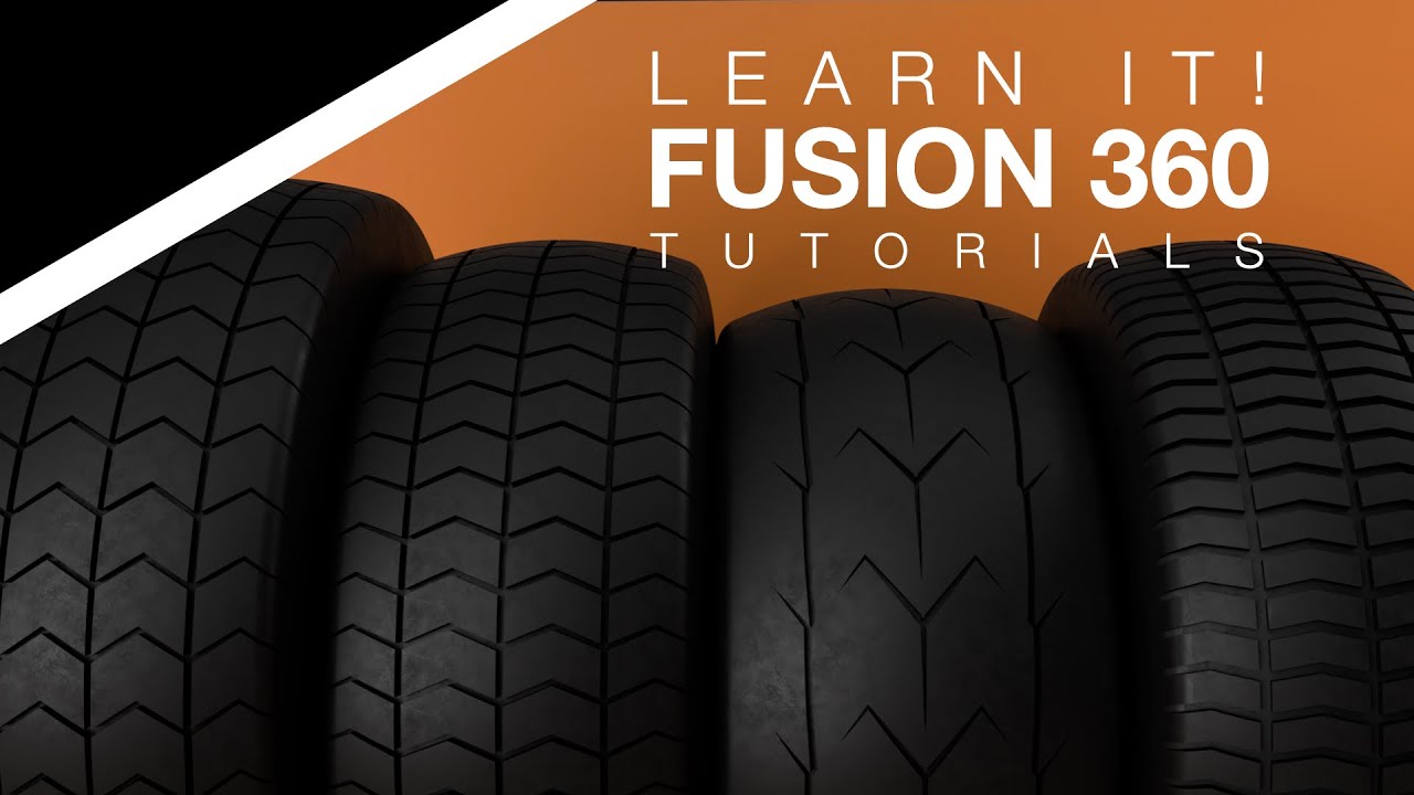 Fusion 360 - (2/3) Parametric Tire & Emboss for Beginners/Intermediate Users - Lesson 12 (2023)