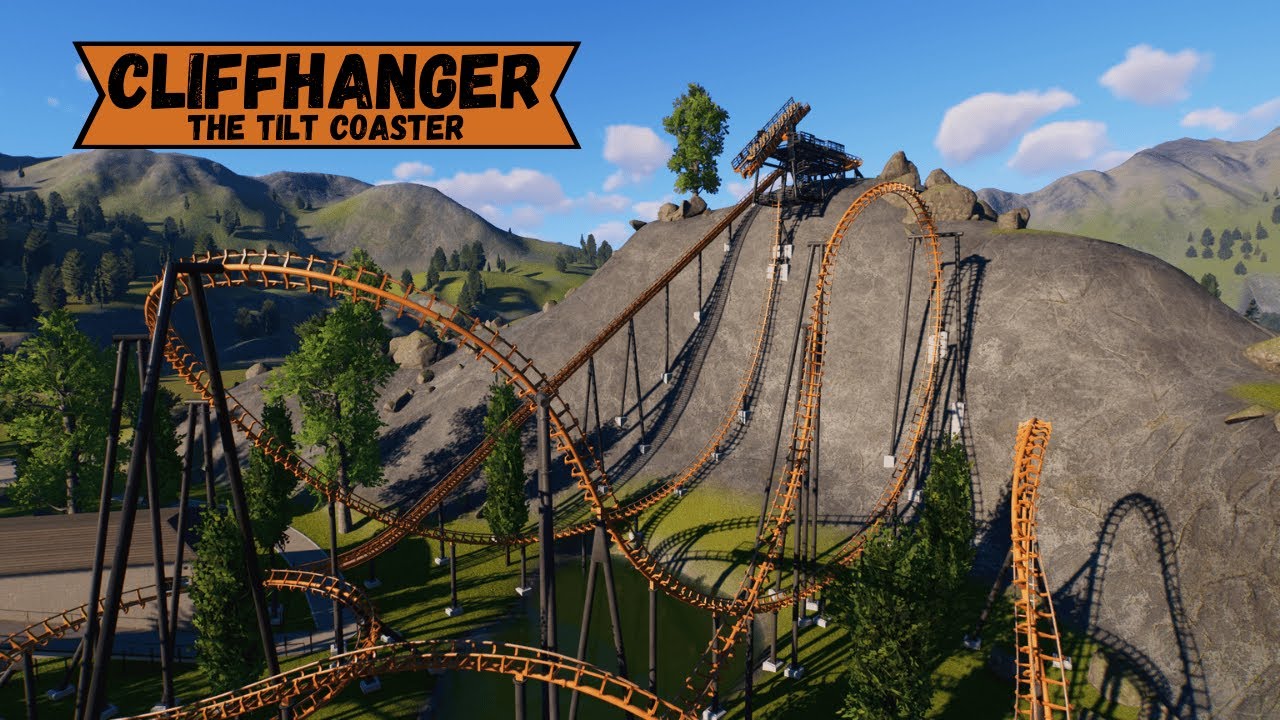 Planet Coaster 2 TILT COASTER! Cliffhanger