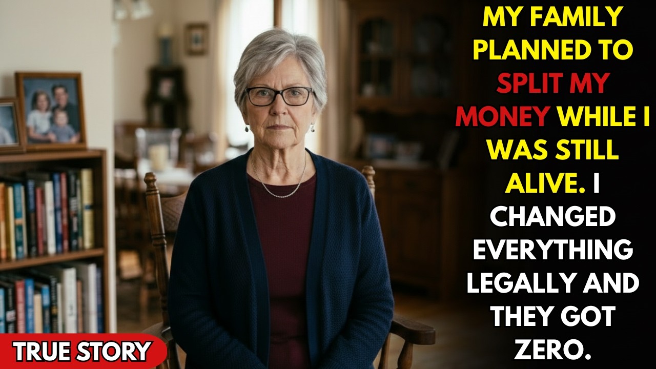 My Family Planned To Split My Money While I Was Still Alive. I Changed Everything Legally And...