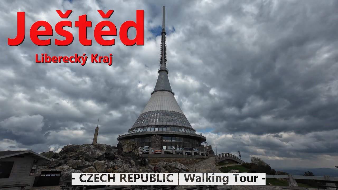 Jested - szczyt z kosmosu. | Walking Tour | CZECH REPUBLIC 🇨🇿 | 4K60fps
