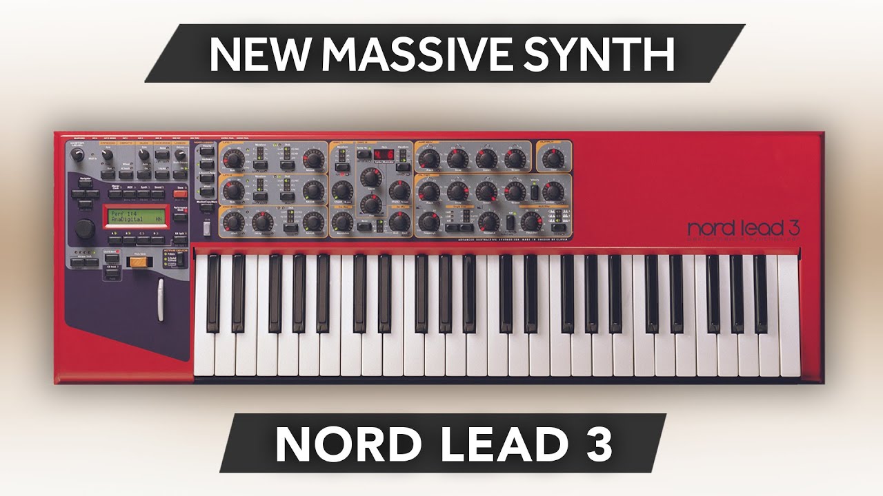 NORD LEAD 3 / RACK ♫ 36 Custom Sounds ► Massive Synth Sound Bank
