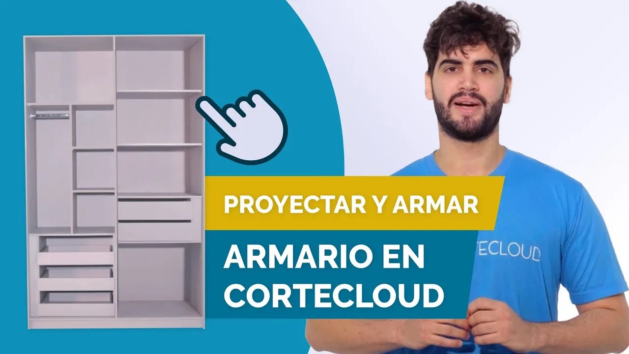 Proyectar y armar un armario en Cortecloud