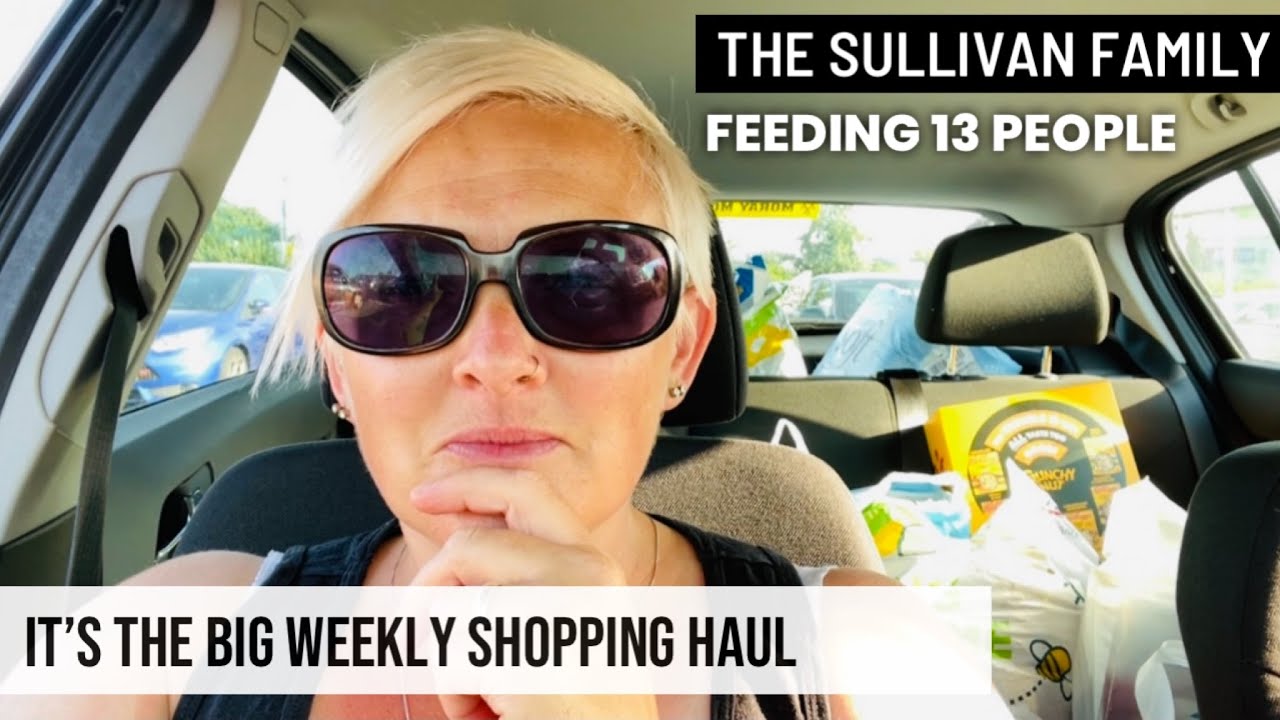 FEEDING 13 PEOPLE ON A BUDGET | ITS THE BIG WEEKLY SHOPPING HAUL
