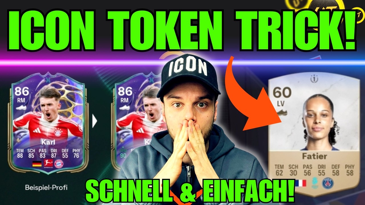 ICON TOKEN TRICK!🚨 SCHNELL & EINFACH ✅ NEUE FUTURE STARS EVOS🔥 RICHTIGE REIHENFOLGE ✅ EA FC 26 TIPPS