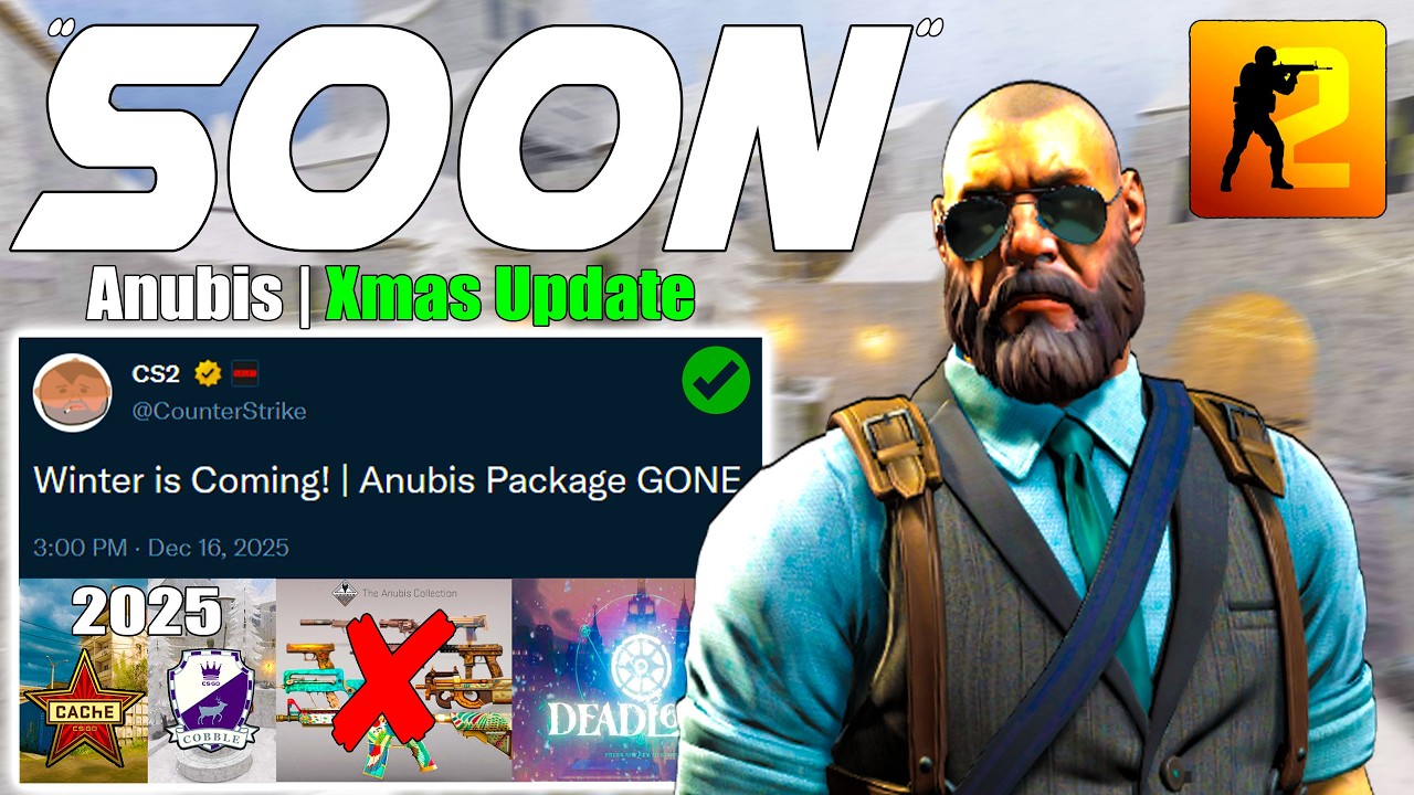Valve&rsquo;s &ldquo;Winter Return&rdquo;, Anubis REMOVED, NEW Maps & MORE! (CS2 NEWS)